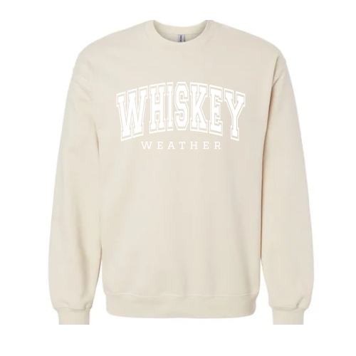 Whiskey Weather Crew Sweater